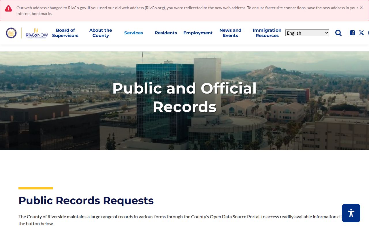 Beaumont residents directory Riverside County public records gateway